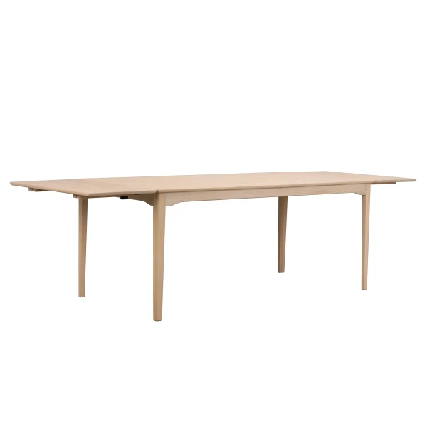 123125 b sb c Markham dining table 180 whitepigm oak extensions kuva