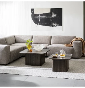 Rowico WILLARD hörnsoffa 2+3-sits, beige image