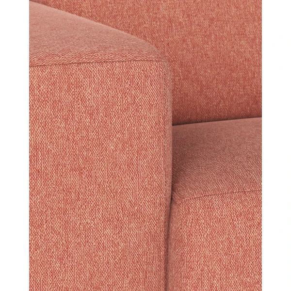 121460 b db Willard sofa 3 seater red fabric Brenda 52 c1 kuva