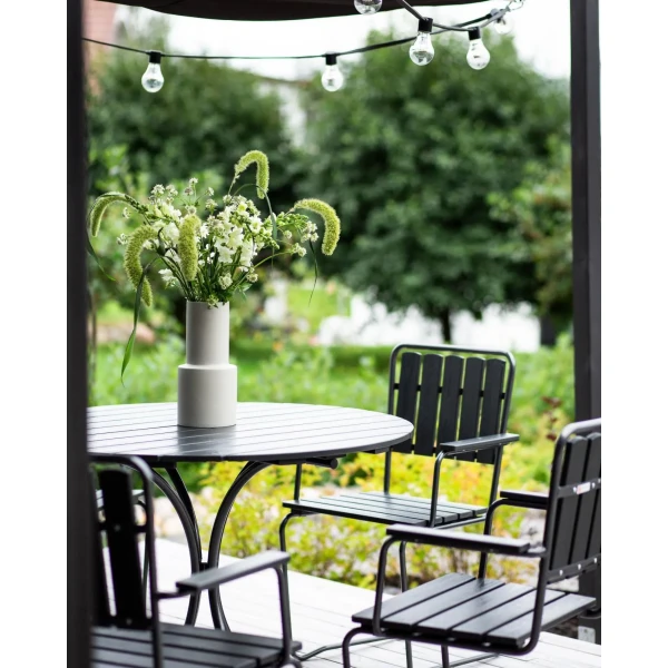 Varax Suvisaari musta svart Pyorea Poyta Runt Bord 4405 9009 6417624501549 3 jpg kuva