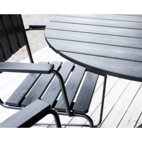 Varax Suvisaari musta svart Pyorea Poyta Runt Bord 4405 9009 6417624501549 4 jpg kuva