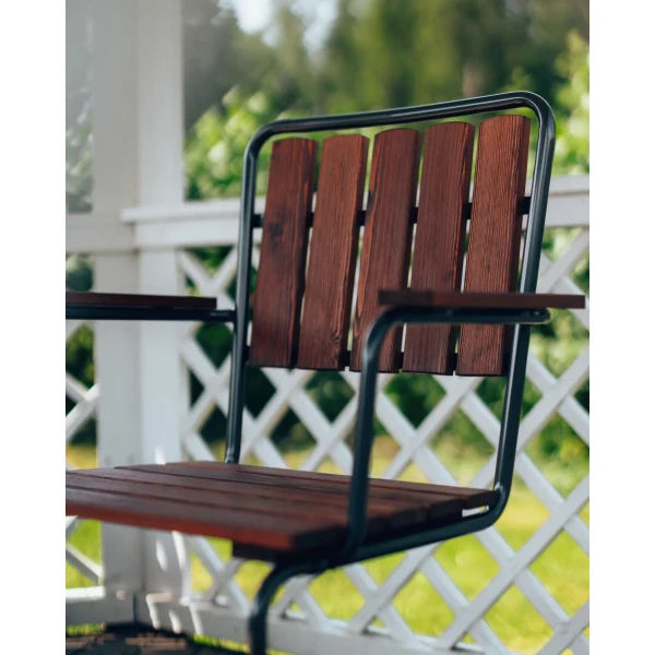 Varax Suvisaari ruskea brun tuoli stol kuva