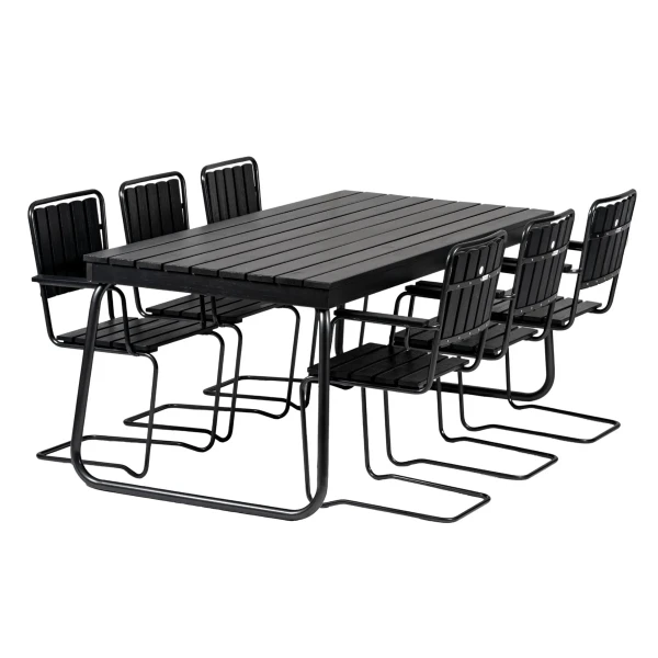 Varax Suvisaari musta svart Poyta 6 h Bord 6 p 4415 9009 6417624502652 4 kuva