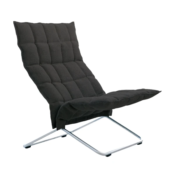Wide k chair with tubular feet upholstery Woodnotes2 kuva