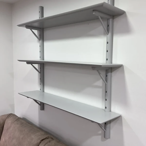 Outlet Stolab IKON hylly 100x21x100cm koivu harmaa 2 kuva