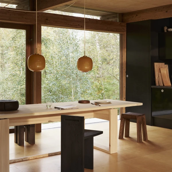 SS25 VL45 Radiohus Pendant Asnaes Amber Dinner Table OFF kuva