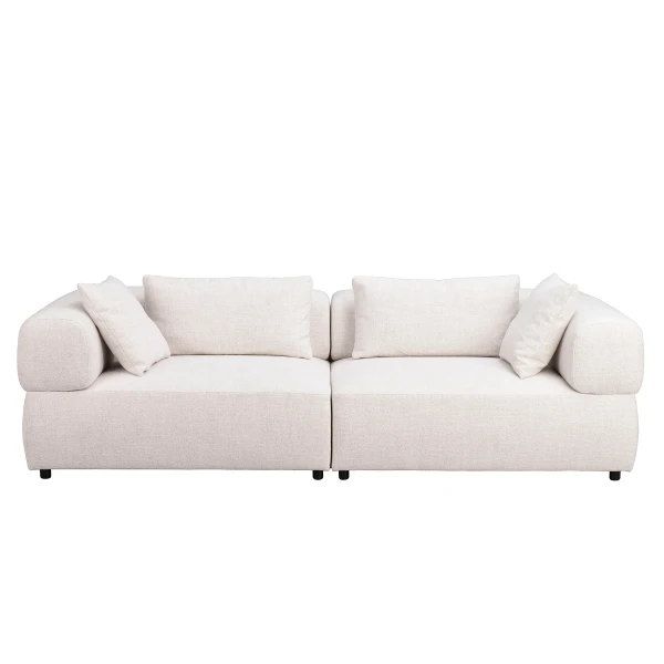 134850 b b A Falkner 3 seater sofa light beige image