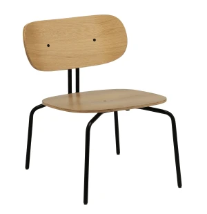Umage CURIOUS loungetuoli, tammi/musta kuva