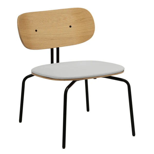 UMAGE packshot 5917 3C730 03 Curious lounge chair oak black sterling 2 kuva