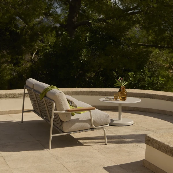 Settle 3 Seater Laze 1 Grey Linear Steel Coffee Table Grey Hi Res 3 kuva