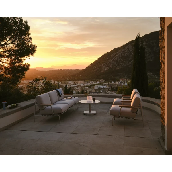 Settle 3 Seater Laze 1 Grey Linear Steel Coffee Table Grey Hi Res wide 2 150 kuva