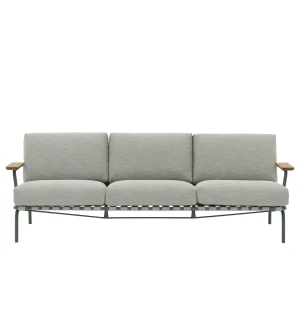 Muuto SETTLE 3-istuttava sohva, tummanvihreä kuva