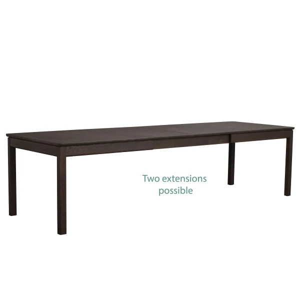 128220 b sb D Gardner table w extensions brown oak B kuva
