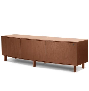 Skovby 411 tv-bänk med Remote Link®, oljad valnöt image