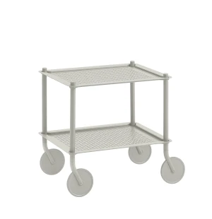 Muuto FLOW TROLLEY vaunu 2-taso, harmaa kuva