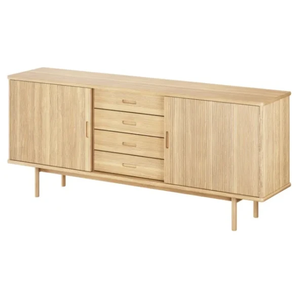 Caso 330 sideboard natural oil angled image