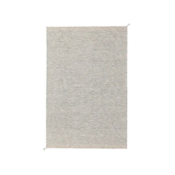 Ply rug recycled polyster 170x240 black white muuto hi res 150 kuva