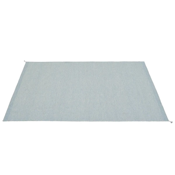 Ply rug recycled polyester 200x300 light blue angle muuto hi res 150 kuva