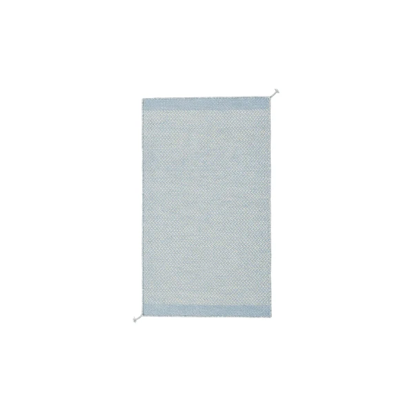 Ply rug recycled polyster 85x140 light blue muuto hi res 150 kuva