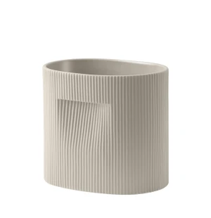 Muuto RIDGE ruukku 24 cm, beige kuva