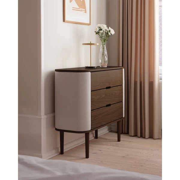 UMAGE lifestyle Treasures dresser dark oak white sands 8 kuva