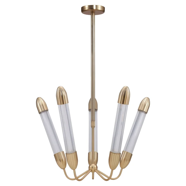 UMAGE packshot 2622 Lemon Squeeze ceiling lamp short penta plated brass kuva