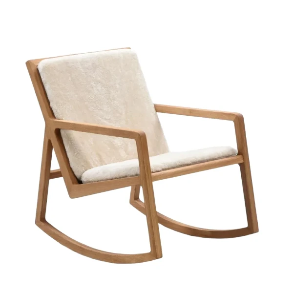 LUX keinutuoli tammiaidolla lampaantaljalla kuva