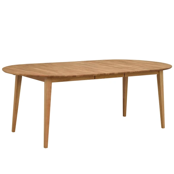 Filippa 117625 matbord ovalt m ilaggsskiva ek ek a R kuva