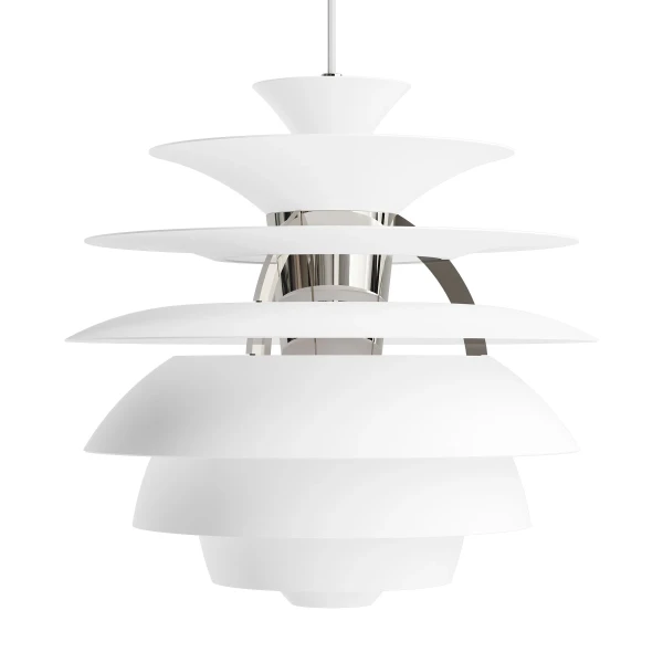PH Snowball Soft White Chrome Pendant OFF kuva