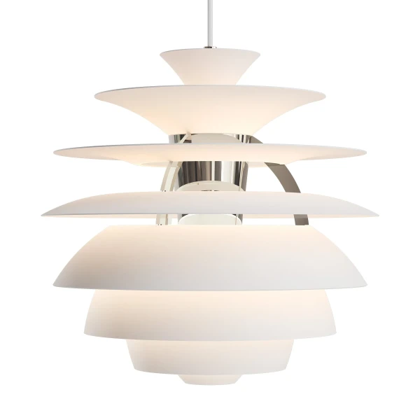PH Snowball Soft White Chrome Pendant kuva