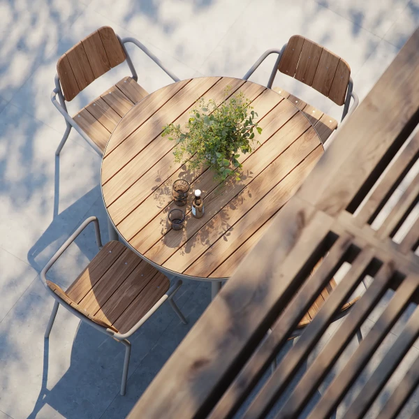 8603236 Kirra Patio Chair Taupe 022 kuva