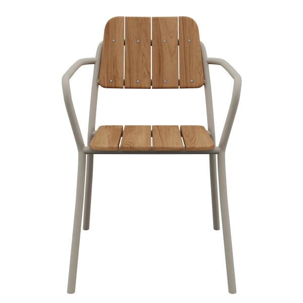 8603236 Kirra Patio Chair Taupe 02 kuva