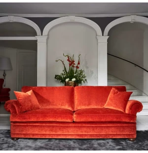 Bröderna Anderssons OXFORD 3-soffa, tyg prisma orange image