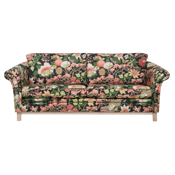 Broderna Anderssons FALSTERBO 3 sohva kangas magnolia musta 2 kuva