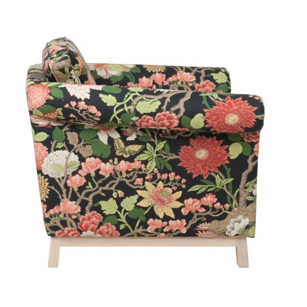 Broderna Anderssons FALSTERBO 3 sohva kangas magnolia musta 3 kuva