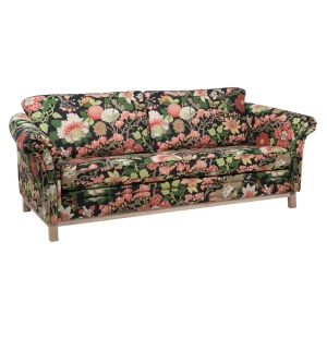 Bröderna Anderssons FALSTERBO 3-soffa, tyg magnolia svart image