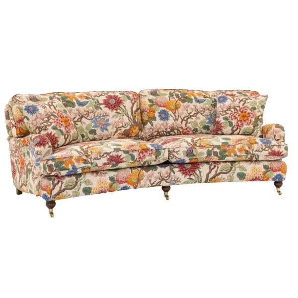 Broderna Anderssons ANDREW 3 sohva kaareva kangas magnolia beige kuva