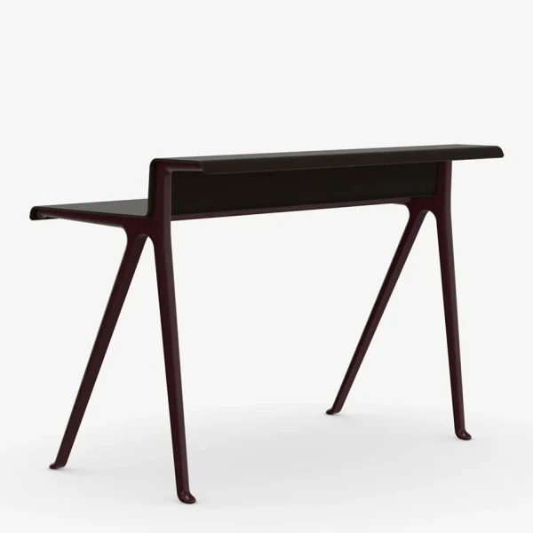 Vitra Courier Desk Deep Black Bordeaux 212 061 00 Back kuva