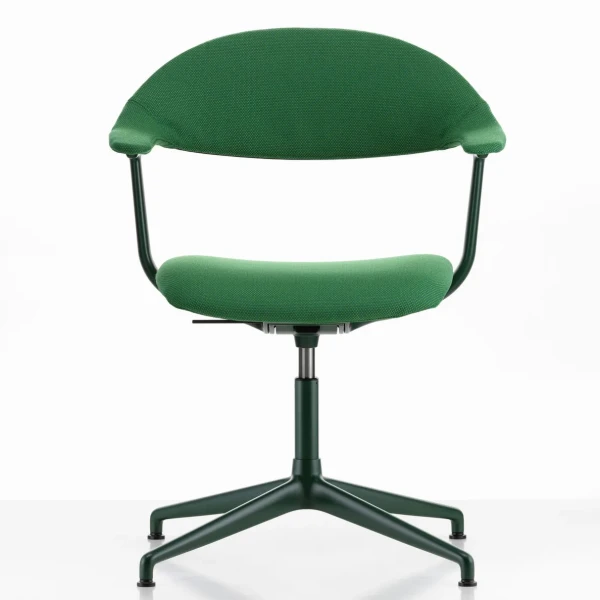 Vitra MYNT chair 4l Laser RE Emerald Malachite Bottle Green Front image