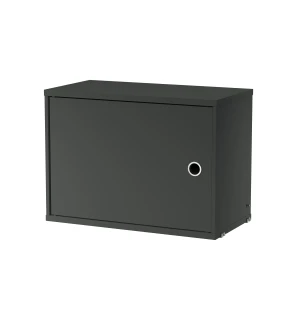 String SYSTEM kaappi, saranoitu ovi 58x30, tummanharmaa kuva