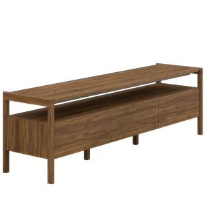 Skovby 716 tv-taso, lakattu pähkinä kuva