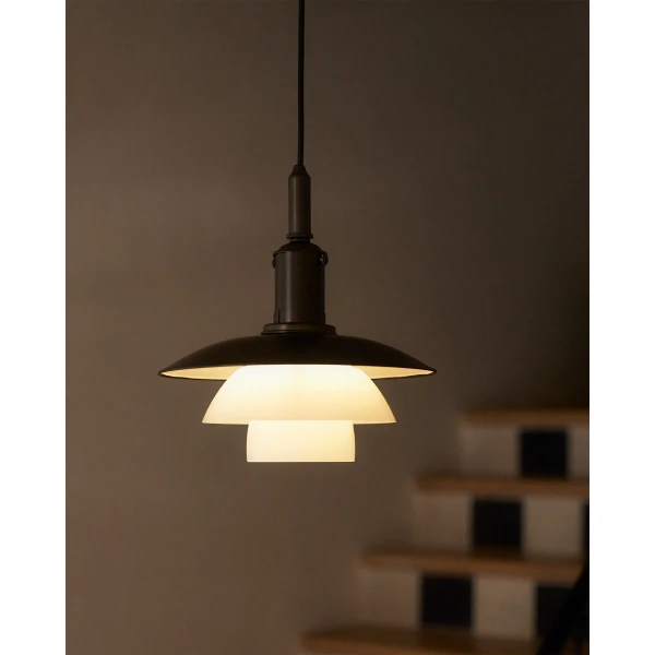 PH Aged Brass En Casa Con La Artista Malene Birger PH 3 3 Pendant 0510 image