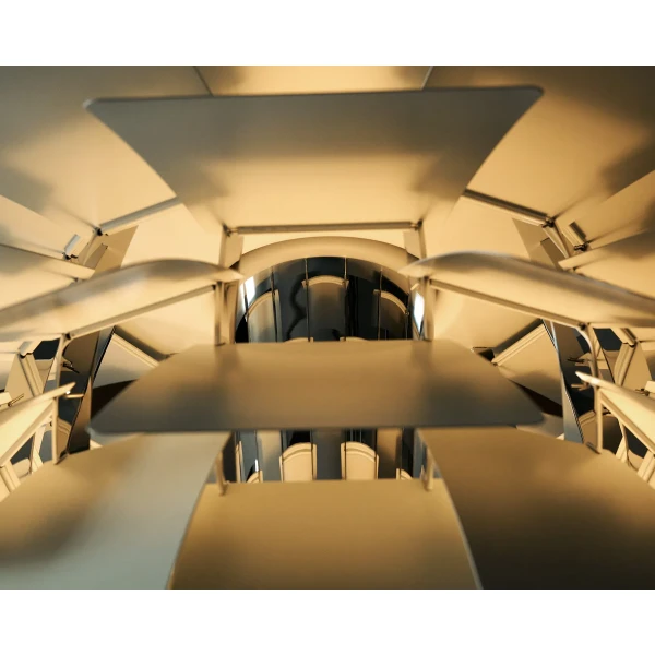 PH Artichoke Pendant Fredericia Dusty Green Chrome Close Up ON 0553 kuva