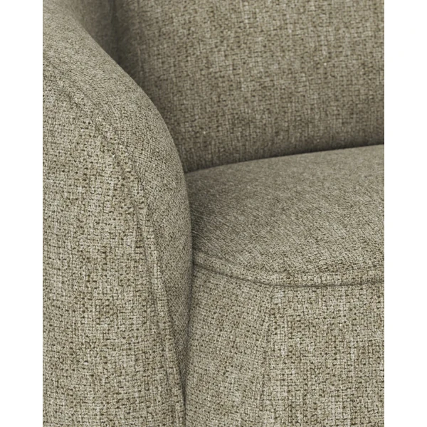 124750 b db Norris sofa 3 seater green fabric Max 55 c2 kuva