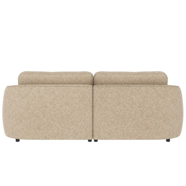 124790 b sb E Norris sofa 3 seater beige fabric Bobby 2 c2 kuva