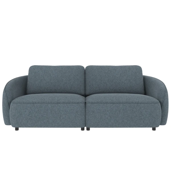 124820 b sb A Norris sofa 3 seater mediumblue fabric Bobby 15 c2 kuva