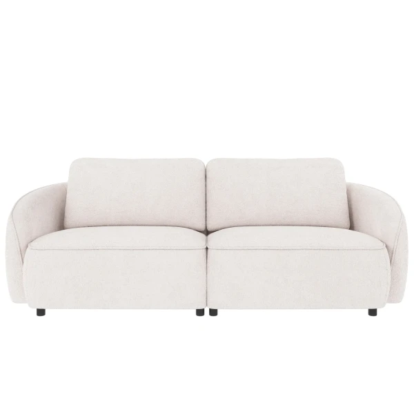 124830 b sb A Norris sofa 3 seater white fabric Greg 1 c2 kuva