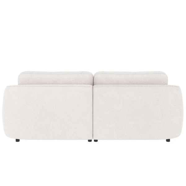 124830 b sb E Norris sofa 3 seater white fabric Greg 1 c2 kuva