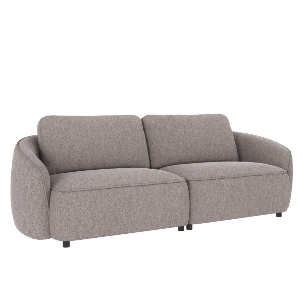124960 b sb B Norris sofa 3 seater grey fabric Alice 149 c4 2 image