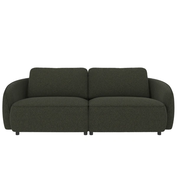 124970 b sb A Norris sofa 3 seater green fabric Alice 162 c4 kuva